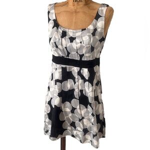 Cabi 100% Silk Champaign Bubble Polka Dot Tank XS